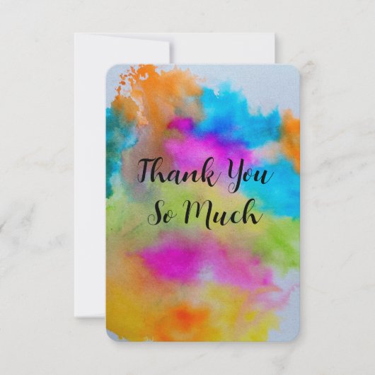carte merci beaucoup (Devant)