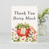 Carte Merci Beaucoup de Baies (Debout devant)