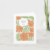 Carte Merci bien-aimé Gratitude Adieu Bible Verse (Devant)