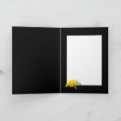 Carte Merci, Blanc, Rose jaune dans le jardin (Intérieur)