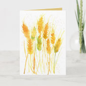 Carte Merci Blé Grains Cultures agricoles (Devant)