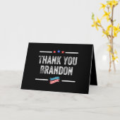 Carte Merci Brandon (Fleur jaune)