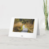 Carte Merci, chemin vers la paix (Dos)