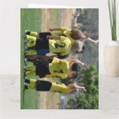 Carte Merci Coach Big Card avec nom d'équipe Photo (Dos)