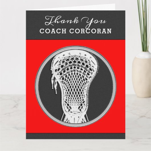 Carte Merci Coach Lacrosse (Devant)