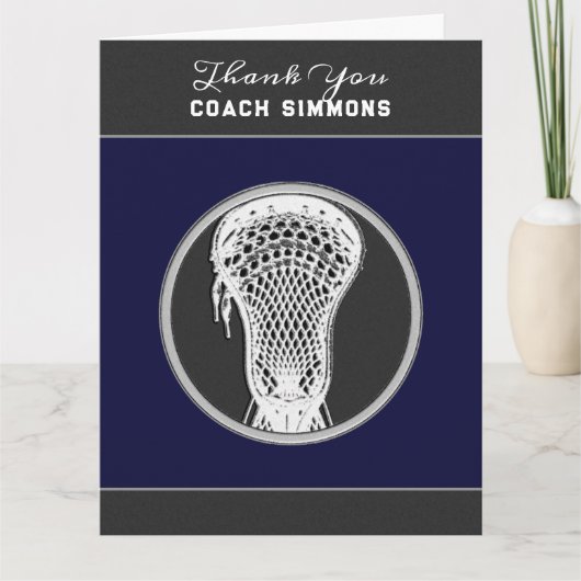 Carte Merci Coach Lacrosse (Devant)