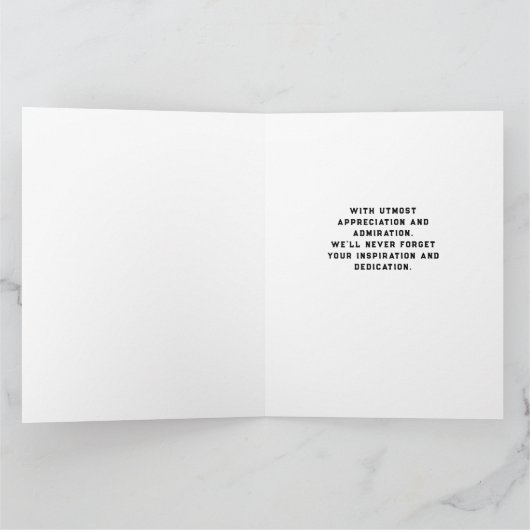 Carte Merci Coach Lacrosse (Intérieur)