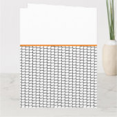 Carte Merci Coach Lacrosse Net Orange Cage (Dos)