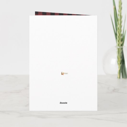 Carte Merci coiffeuse de beauté pour son Noël (Dos)