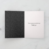 Carte Merci Daisy à pois (Intérieur)