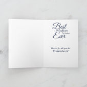 Carte Merci d'appréciation personnalisé des professionne (Intérieur)