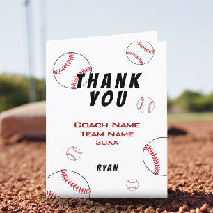 Carte Merci de baseball
