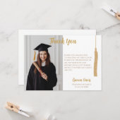 Carte Merci de graduation de la baseball classique (Devant/Arrière en situation)