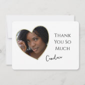 Carte Merci de graduation de la photo de cadre carrossab (Devant)