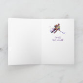 Carte Merci de hockey sportif (Intérieur)