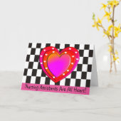 Carte Merci de l'adjoint aux soins infirmiers (Fleur jaune)