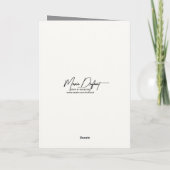 Carte Merci de l'ours des pompiers de Californie (Dos)