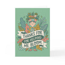 Merci de m'avoir aidé Mère Amoureuse des Plantes