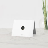 Carte Merci de ne jamais renoncer (Dos)