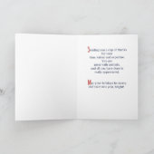 Carte Merci de Noël de Dog Walker (Intérieur)