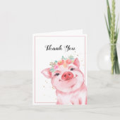 Carte Merci de porc à eau douce (Devant)