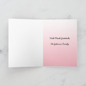 Carte Merci de prendre soin de notre maman (Intérieur)