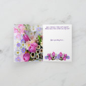 Carte Merci de printemps Christian Friend Card (Intérieur)