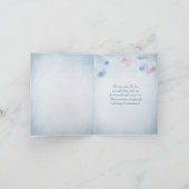 Carte Merci de sympathie (Intérieur)