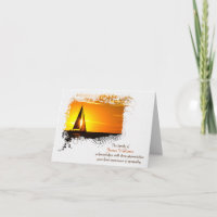 Merci de Sympathie Sunset Voilier