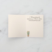 Carte Merci d'être ma servante d'honneur (Intérieur)