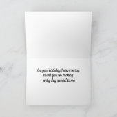 CARTE MERCI D'ÊTRE MON AMI SOUHAITE D'ANNIVERSAIRE (Intérieur)