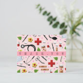 Carte Merci docteur (Debout devant)