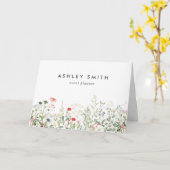 Carte Merci du client Meadow fleur sauvage (Fleur jaune)