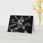 Carte Merci du joueur de baseball Neon (Fleur jaune)