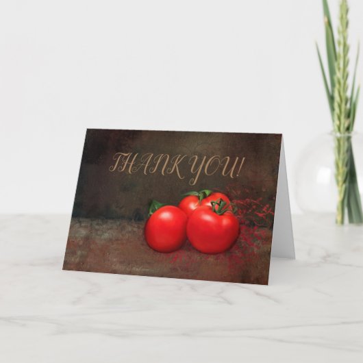 Carte Merci du trio tomate (Devant)