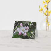 Carte Merci en fleurs d'Apple (Fleur jaune)