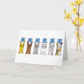 Carte Merci en maltais Grazzi (Fleur jaune)