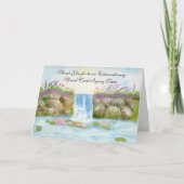 Carte Merci Équipe Vertébrale Lutter Otter Cascade Bois (Devant)
