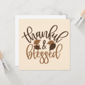 Carte Merci et béni (Devant/Arrière en situation)