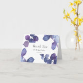 Carte Merci Eucalyptus Boho (Fleur jaune)