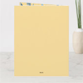 Carte Merci Fée Africaine Turquoise Gold Rose Princesse (Dos)