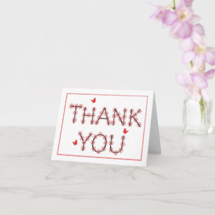 Carte Merci Fleur Gai N'Importe Quelle Occasion
