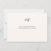 Carte Merci floral de Bourgogne d'automne (Dos)