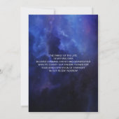 Carte Merci funéraire Photo Sympathie Bereavement (Dos)