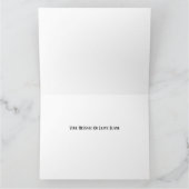 Carte Merci Golf personnalisé (Intérieur)