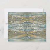 Carte Merci Good Friend Ocean Sunset 0735 Card (Dos)