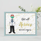 Carte Merci Homme Docteur (Debout devant)