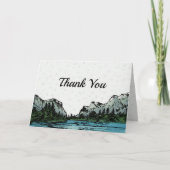 Carte Merci inspiré par Yosemite (Devant)