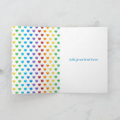 Carte merci jardin d'enfants Remerciements de l'enseigna (Intérieur)