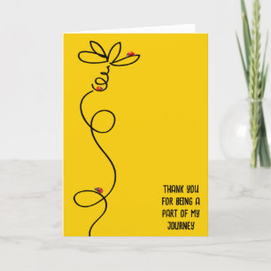 Carte Merci Ladybugs Et Daisy